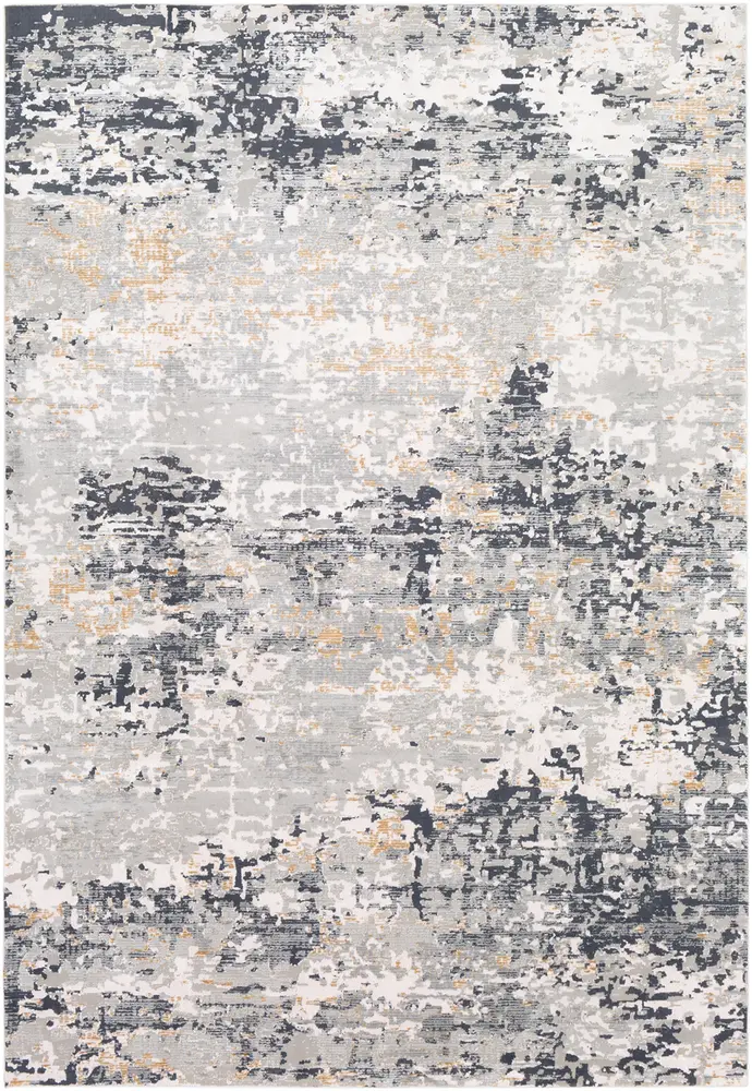 Milano MLN-2301 Light Gray Synthetic Silk Rug