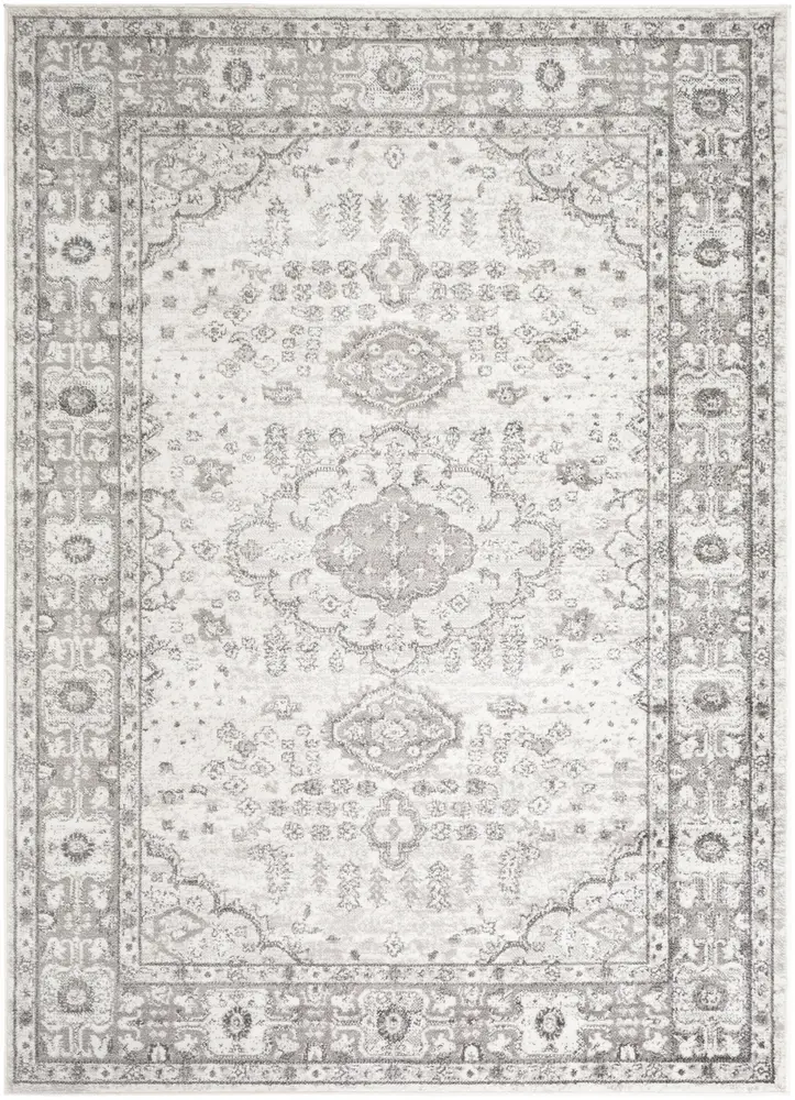 Monte Carlo MNC-2330 Light Gray Synthetic Traditional Rug