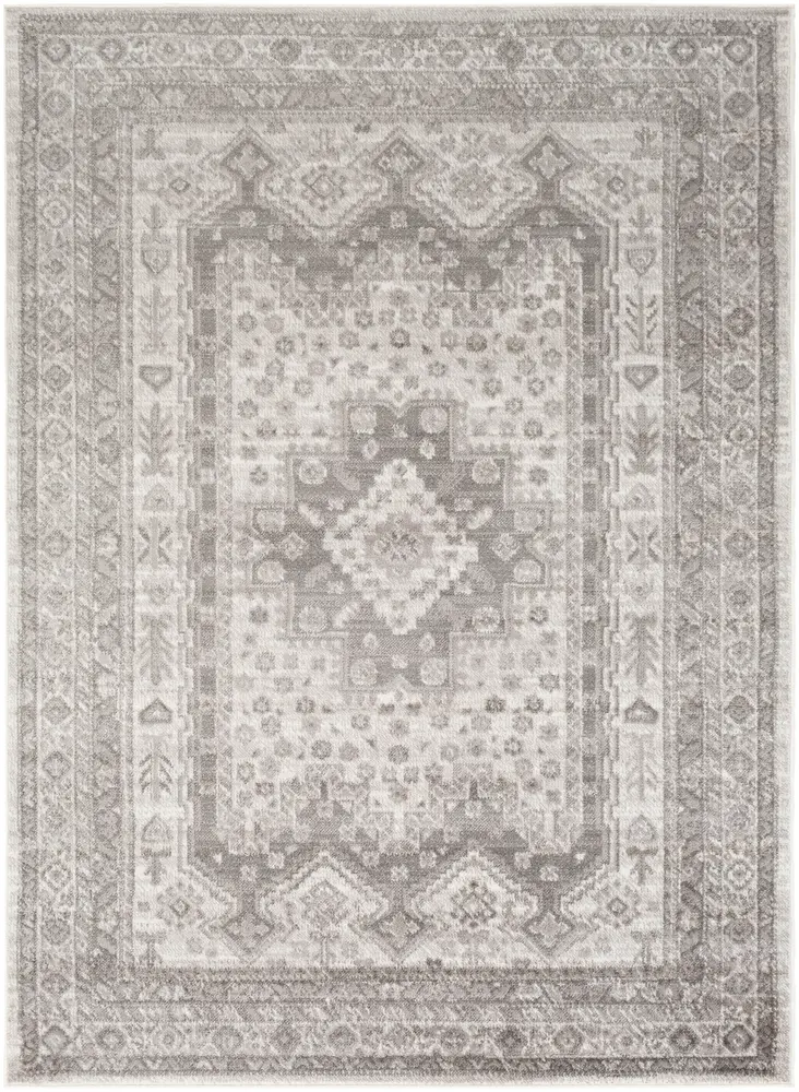 Monte Carlo MNC-2337 Light Gray Transitional Synthetic Rug