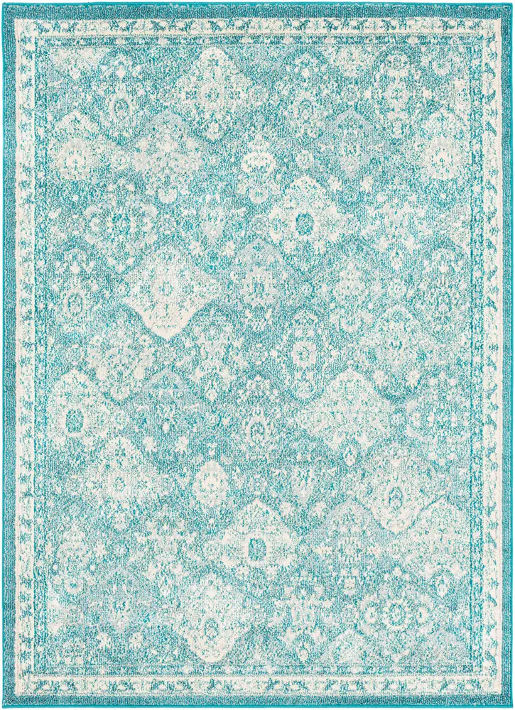 Alhaut ALT-2316 Teal Synthetic Transitional Rug