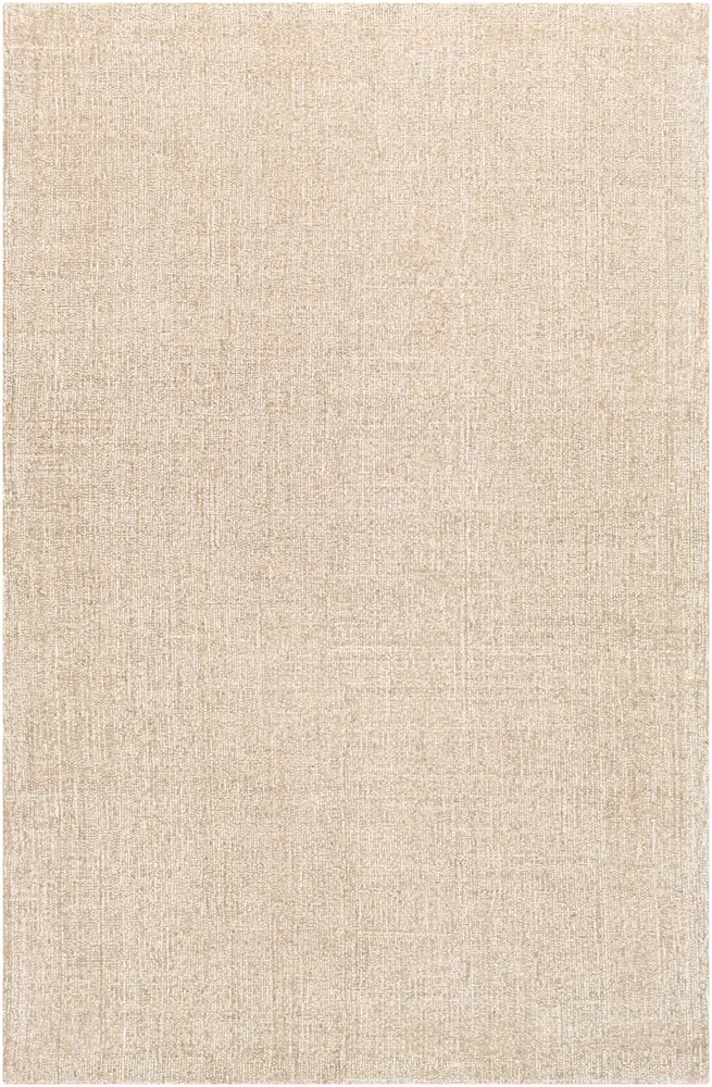 Messina MSN-2300 Ivory Wool Solid Colored Rug