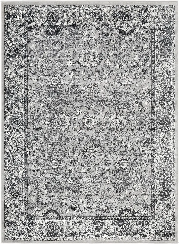 Mumbai MUM-2307 Medium Gray Transitional Traditional Rug