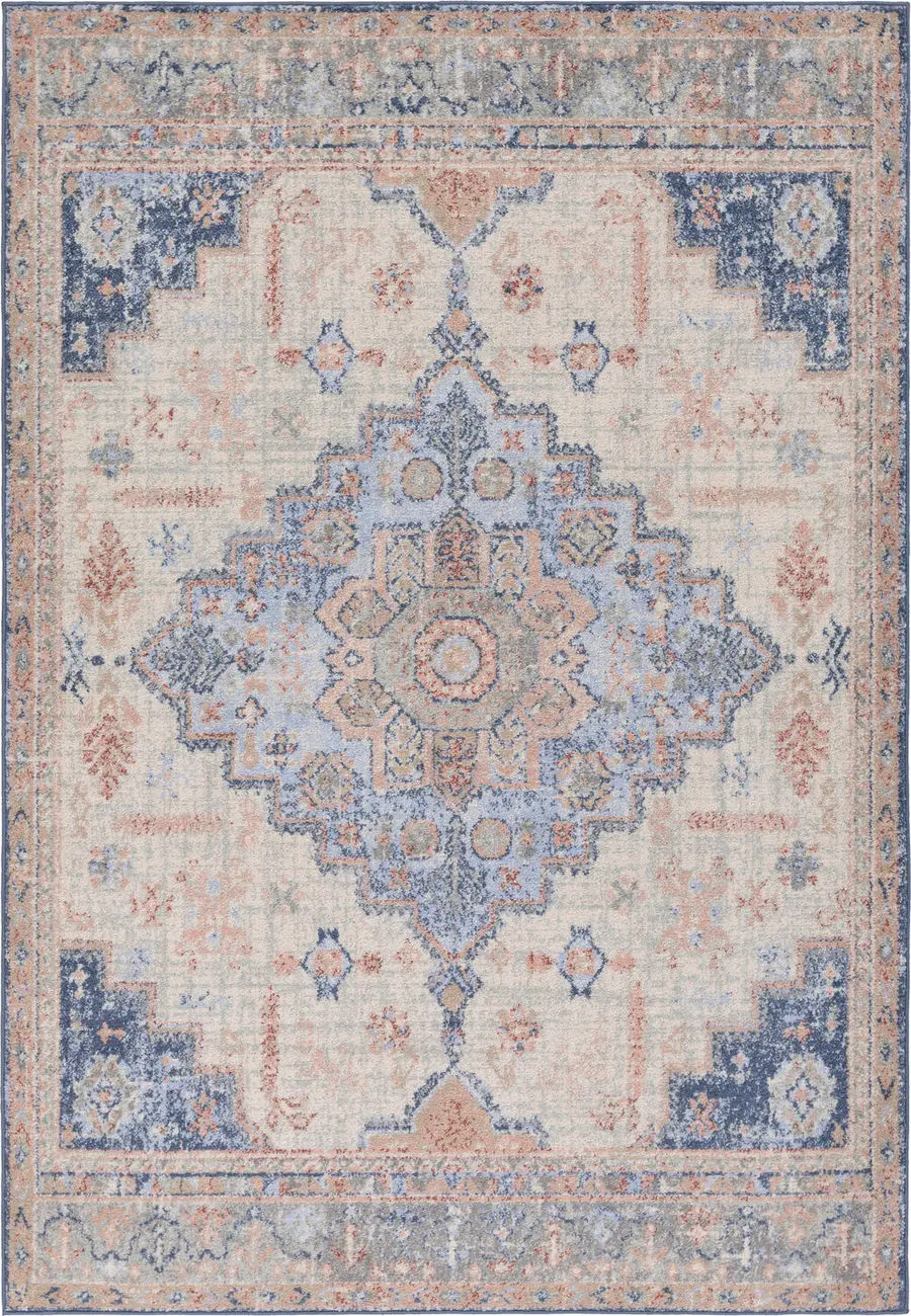 Modern Loom Alisony ALY-2318 Beige Power Loomed Synthetic Rug