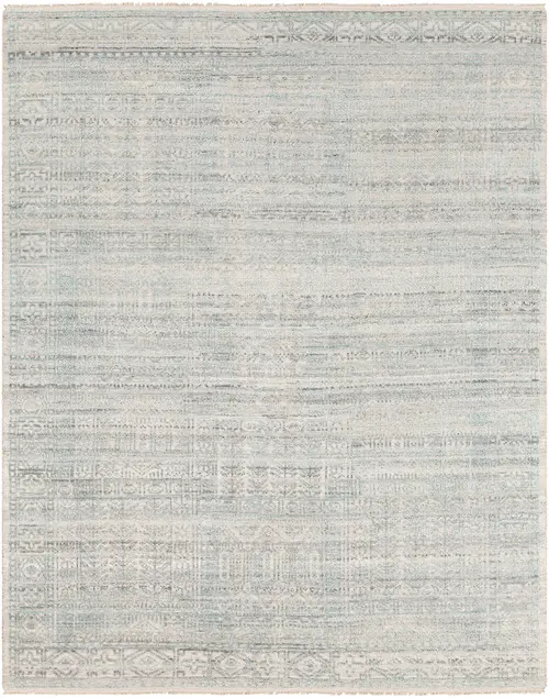 Surya Nobility NBI-2300 Teal Silk Wool Rug