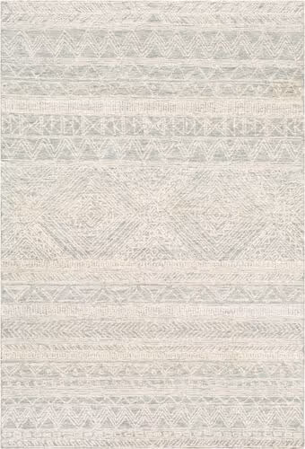 Surya Newcastle NCS-2312 Sea Foam Wool Abstract Rug Product Image