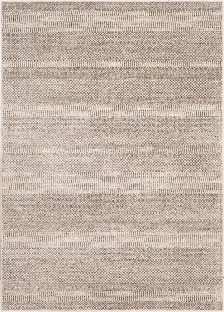 Nepali NPI-2312 Khaki Abstract Synthetic Rug