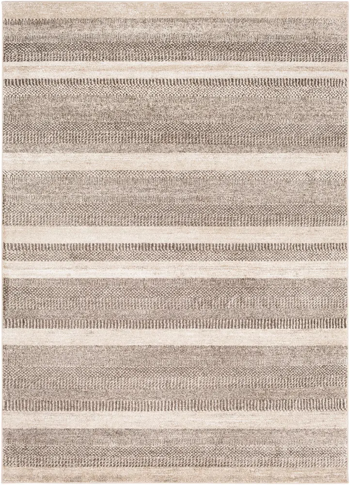 Nepali NPI-2314 Khaki Synthetic Abstract Rug