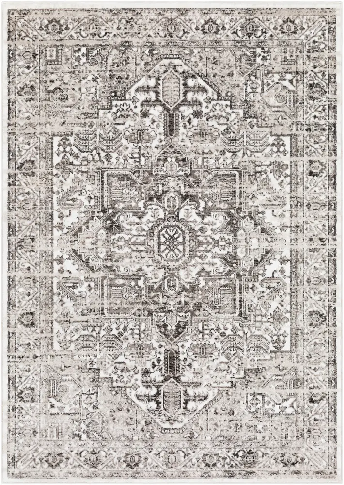 Nova NVA-3041 Black Synthetic Traditional Rug