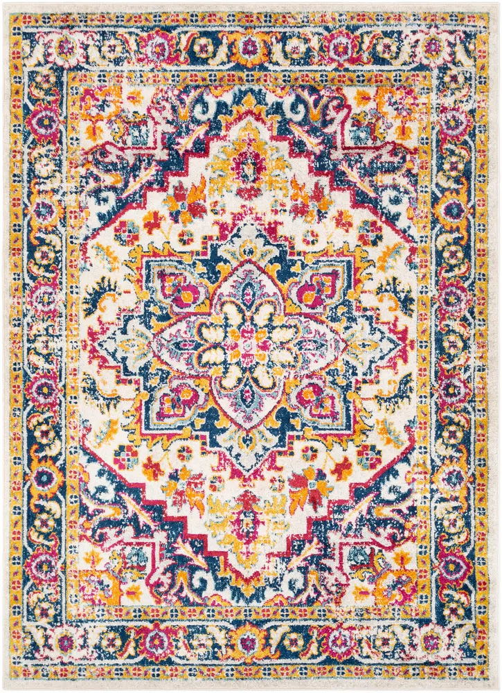 Alkaluropus ALKL-2302 Bright Pink Traditional Synthetic Rug