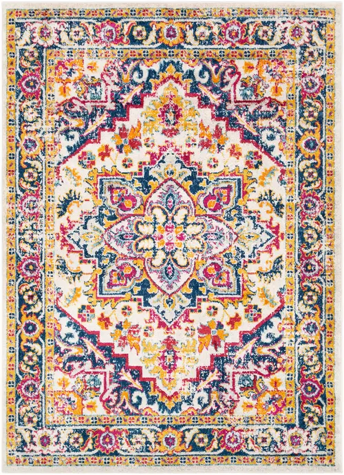 Surya Alkaluropus ALKL-2302 Bright Pink Traditional Synthetic Rug