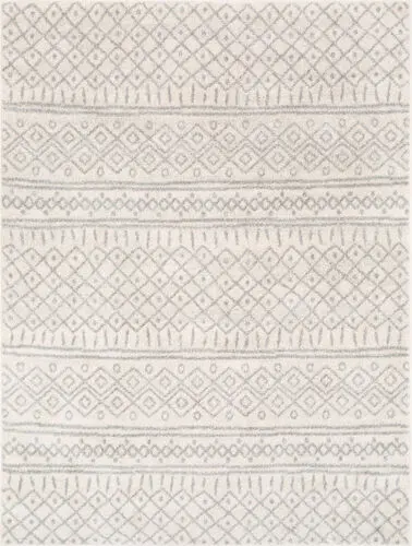 Alkaluropus ALKL-2303 Light Gray Abstract Synthetic Rug Product Image