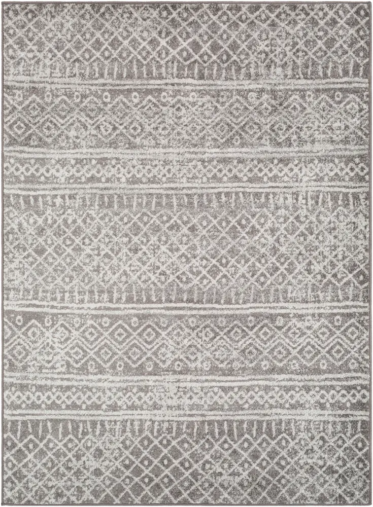 Alkaluropus ALKL-2304 Medium Gray Synthetic Patterned Rug