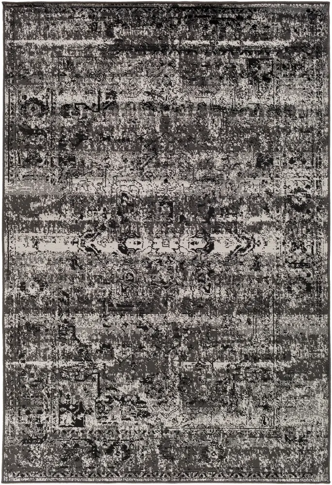 Allbush ALLB-1060 Charcoal Transitional Traditional Rug
