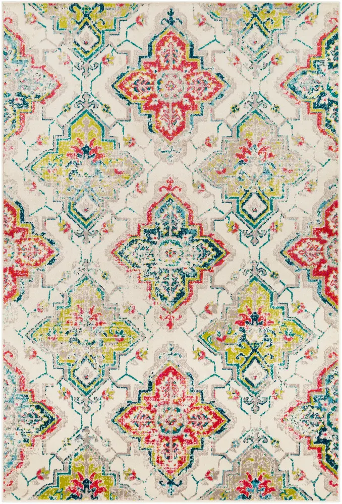 Allbush ALLB-1105 Lime Synthetic Transitional Rug