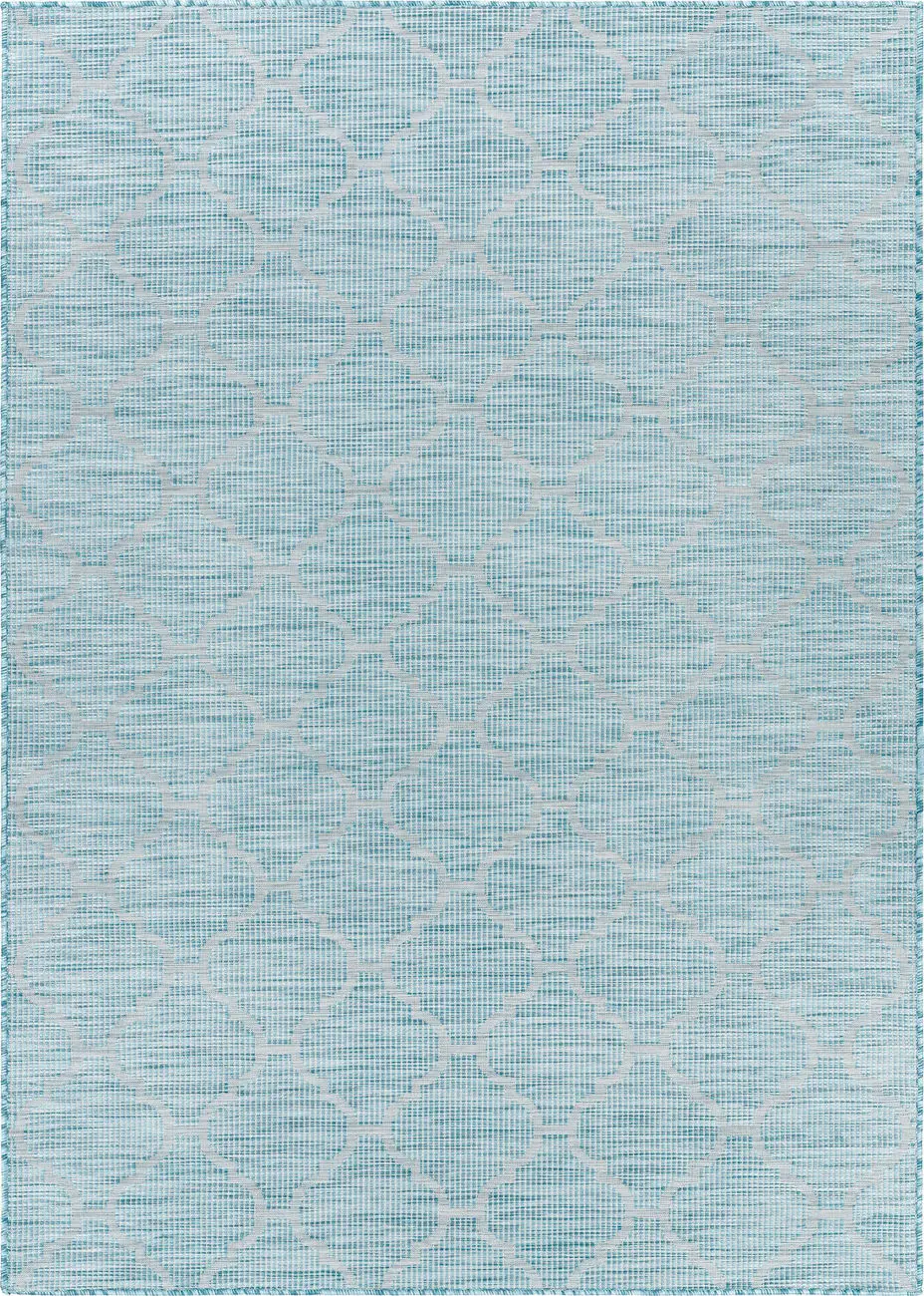 Modern Loom Pasadena PSA-2341 Blue Power Loomed Synthetic Rug