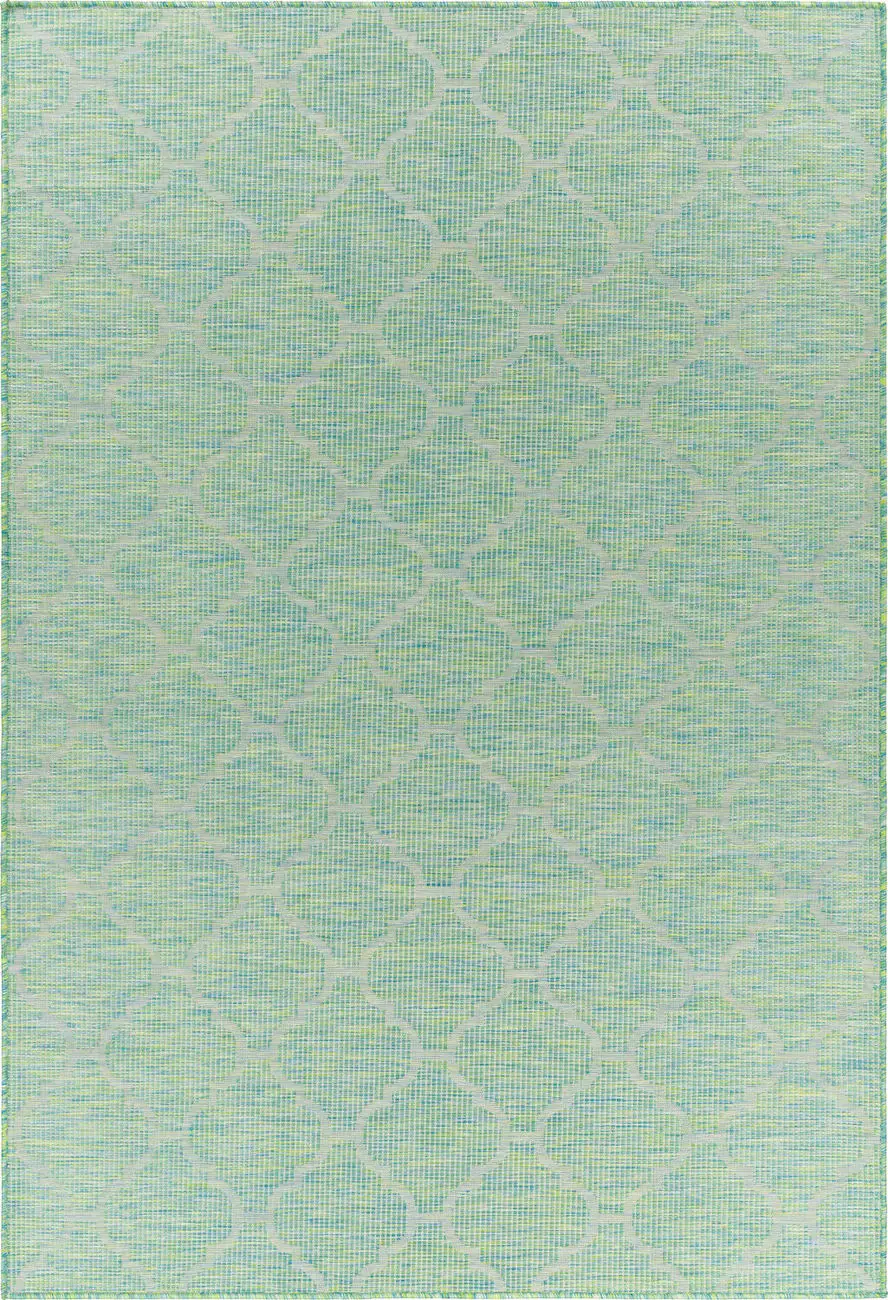 Modern Loom Pasadena PSA-2346 Green Power Loomed Synthetic Rug