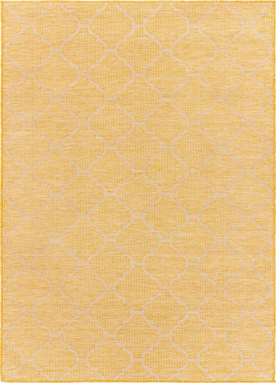 Modern Loom Pasadena PSA-2347 Orange Power Loomed Synthetic Rug