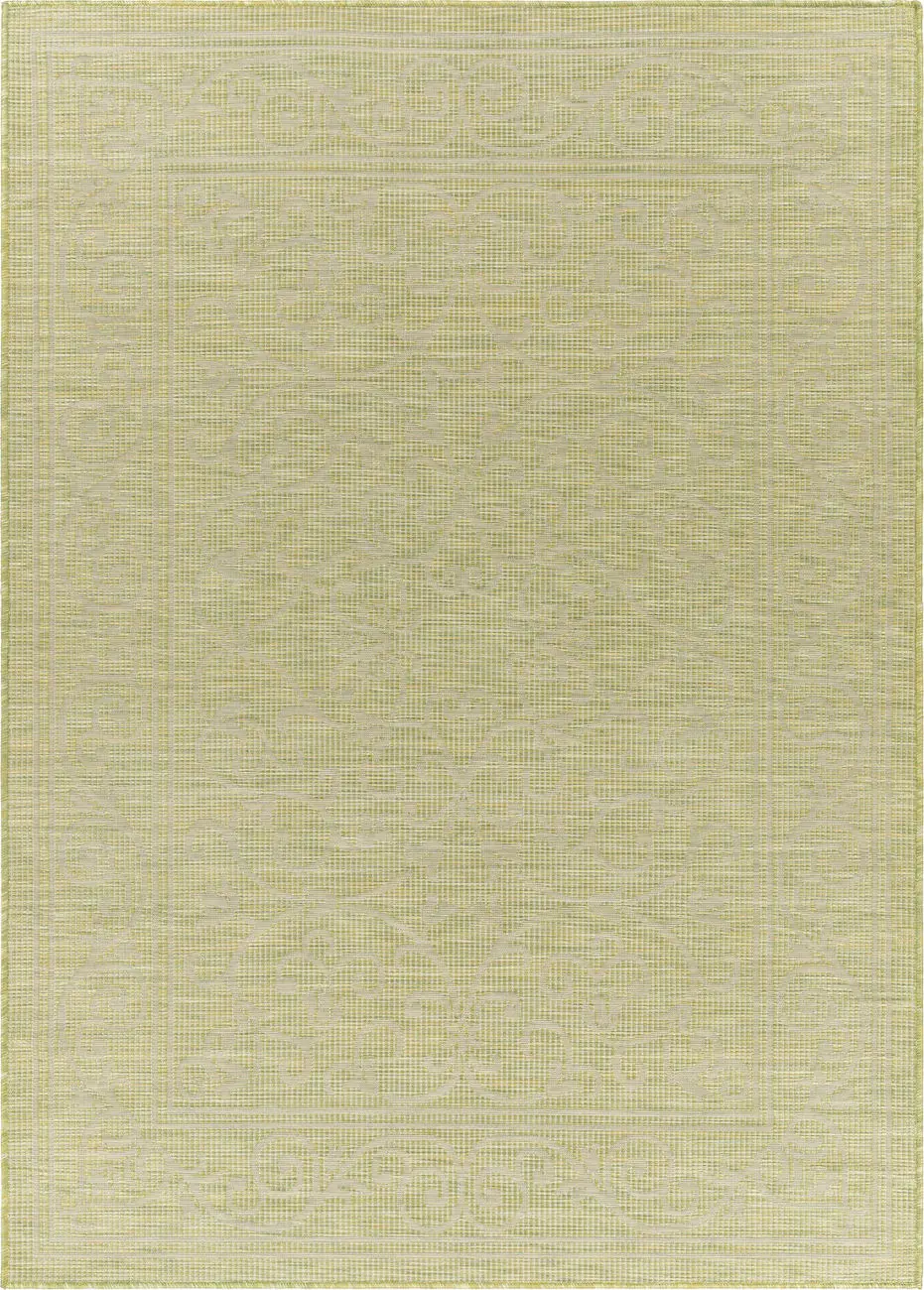 Modern Loom Pasadena PSA-2355 Green Power Loomed Synthetic Rug