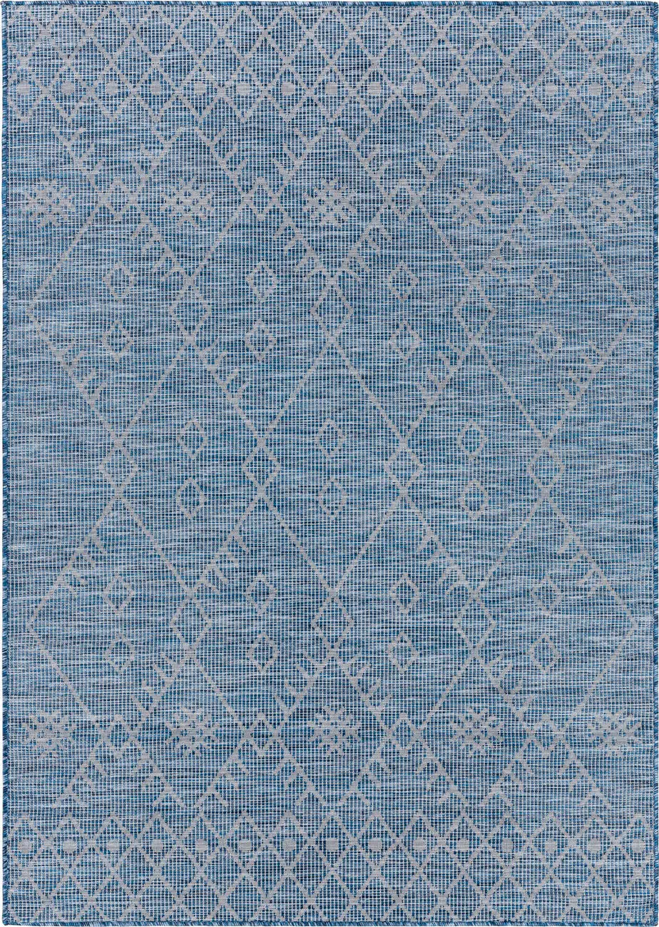 Modern Loom Pasadena PSA-2363 Blue Power Loomed Synthetic Rug