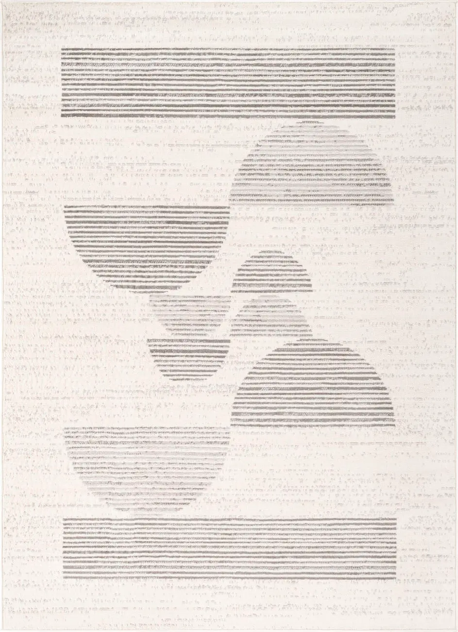 Modern Loom Pisa PSS-2319 Beige Power Loomed Synthetic Rug