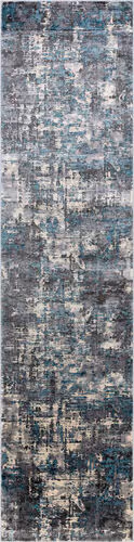 Modern Loom Pune Pun-2308 Blue Power Loomed Synthetic Rug Product Image