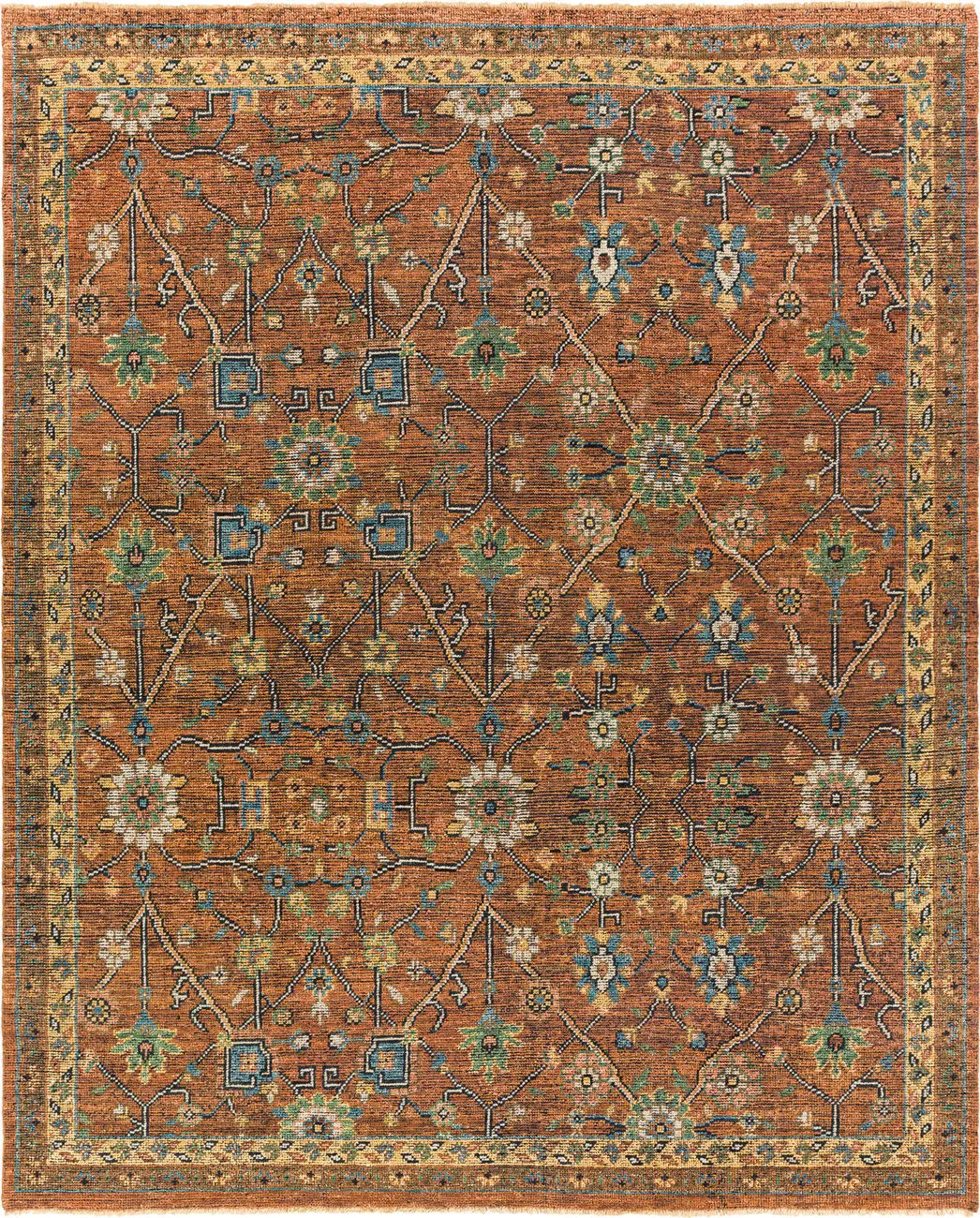 Modern Loom Reign REG-2301 Multi-Colored Hand Knotted Wool Rug