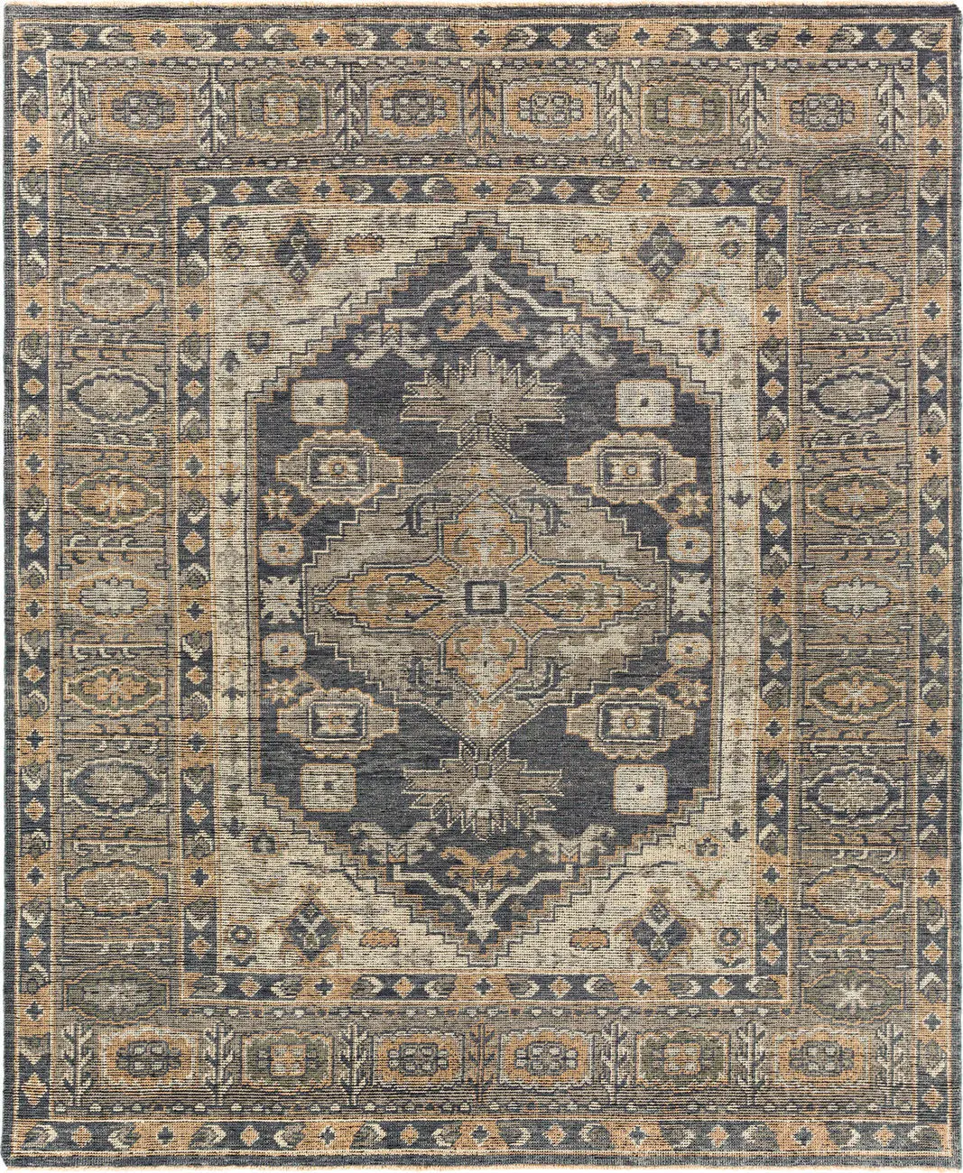 Modern Loom Reign REG-2309 Beige Hand Knotted Wool Rug