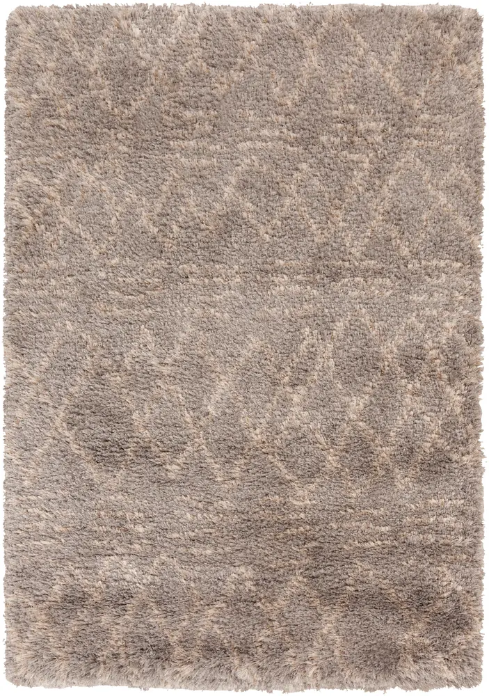 Rhapsody RHA-1032 Taupe Synthetic Wool Rug
