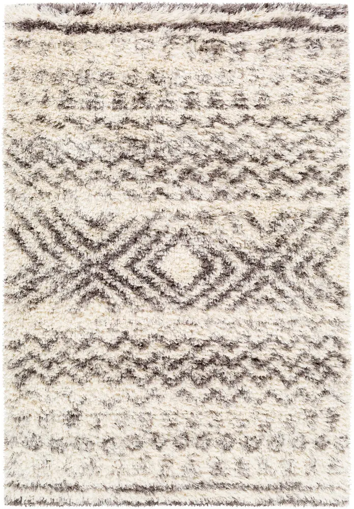 Rhapsody RHA-1034 Cream Synthetic Abstract Rug