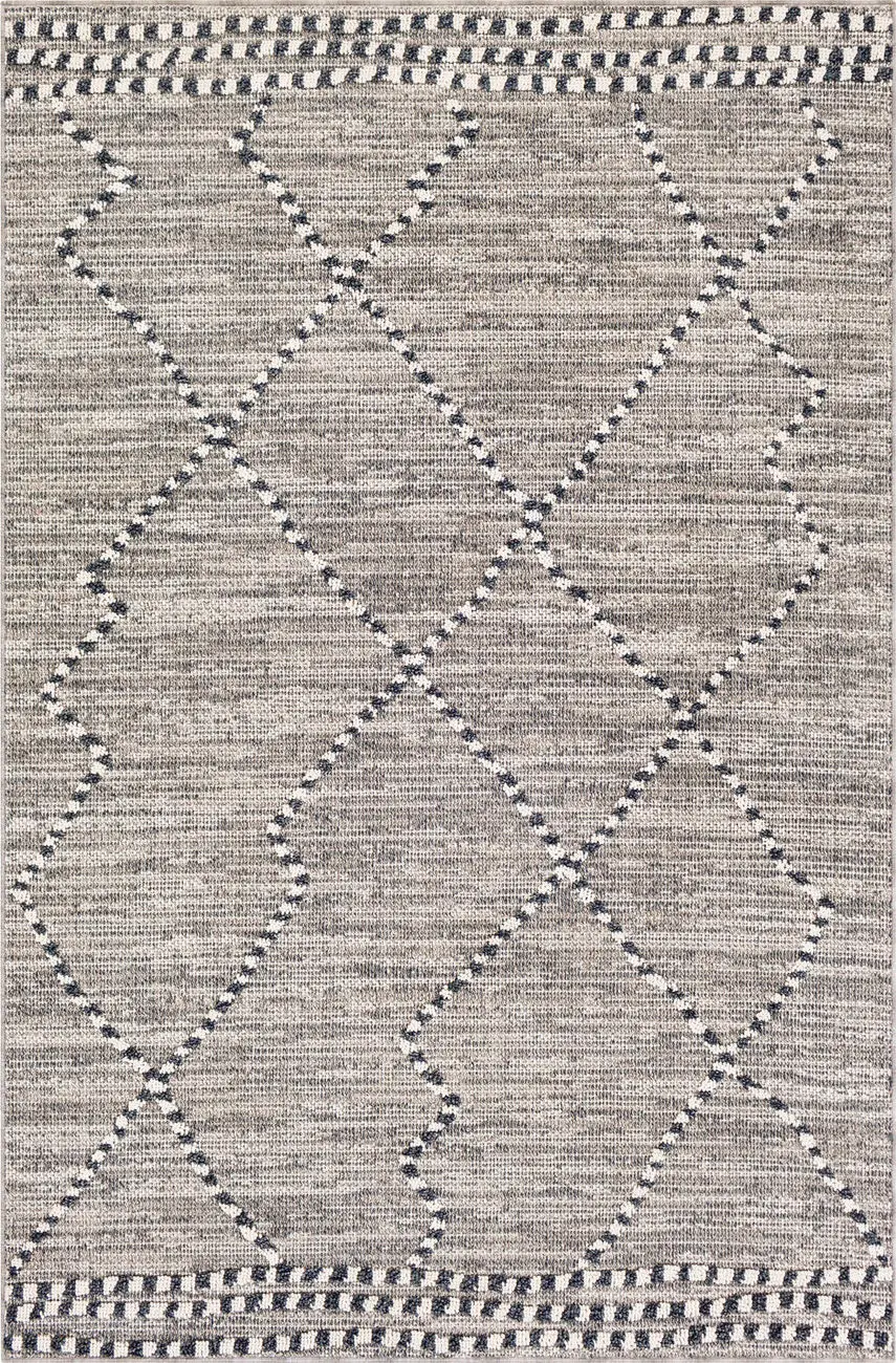Ariana RIA-2300 Gray Braided Synthetic Rug