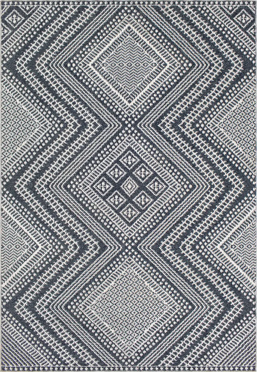 Ariana RIA-2301 Gray Southwestern Synthetic Rug