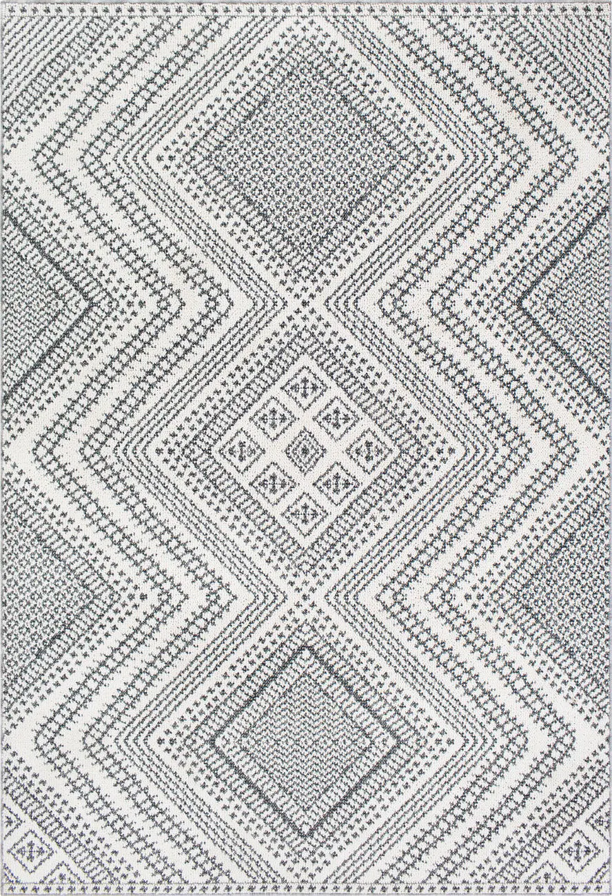 Ariana RIA-2302 Gray Synthetic Patterned Rug