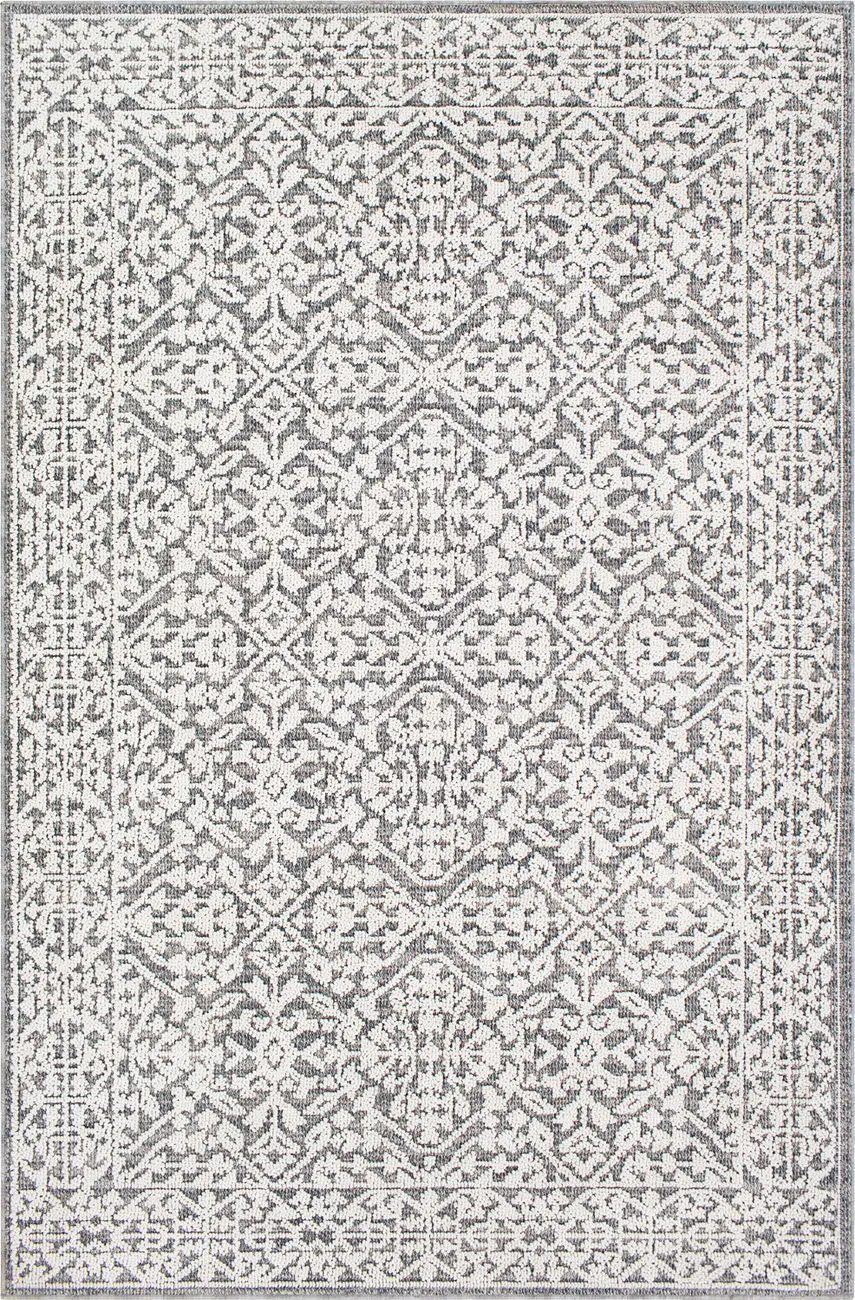 Ariana RIA-2303 Gray Southwestern Synthetic Rug