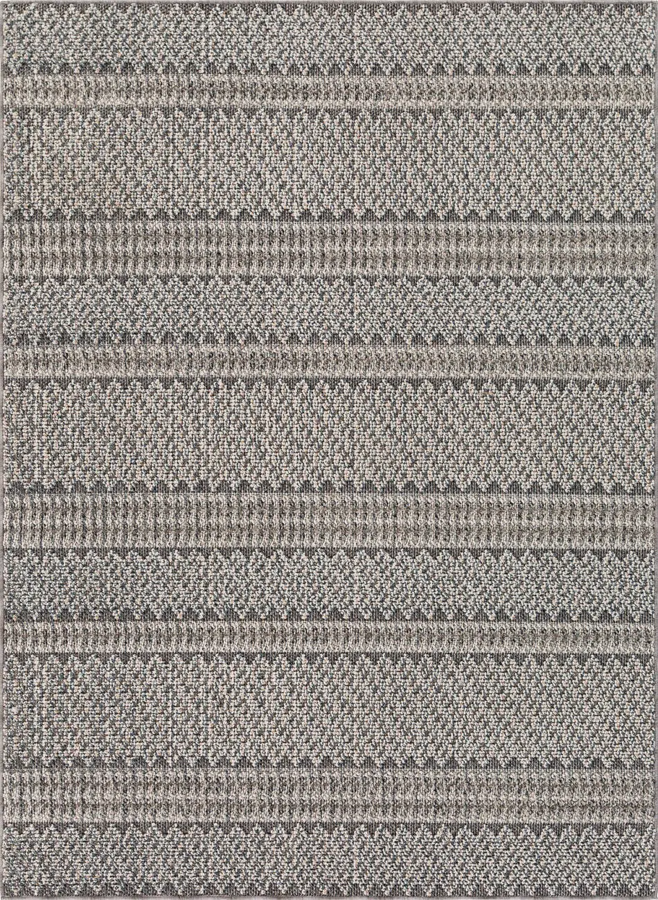 Modern Loom Ariana Ria-2308 Gray Power Loomed Synthetic Rug