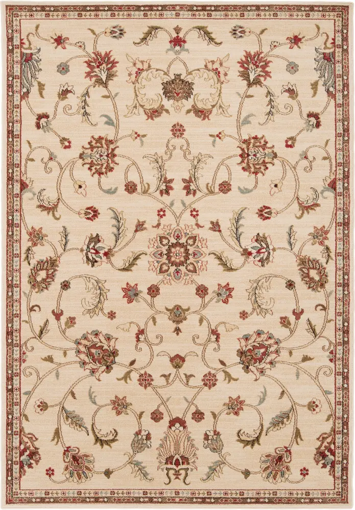 Riley RLY-5026 Khaki Traditional Synthetic Rug