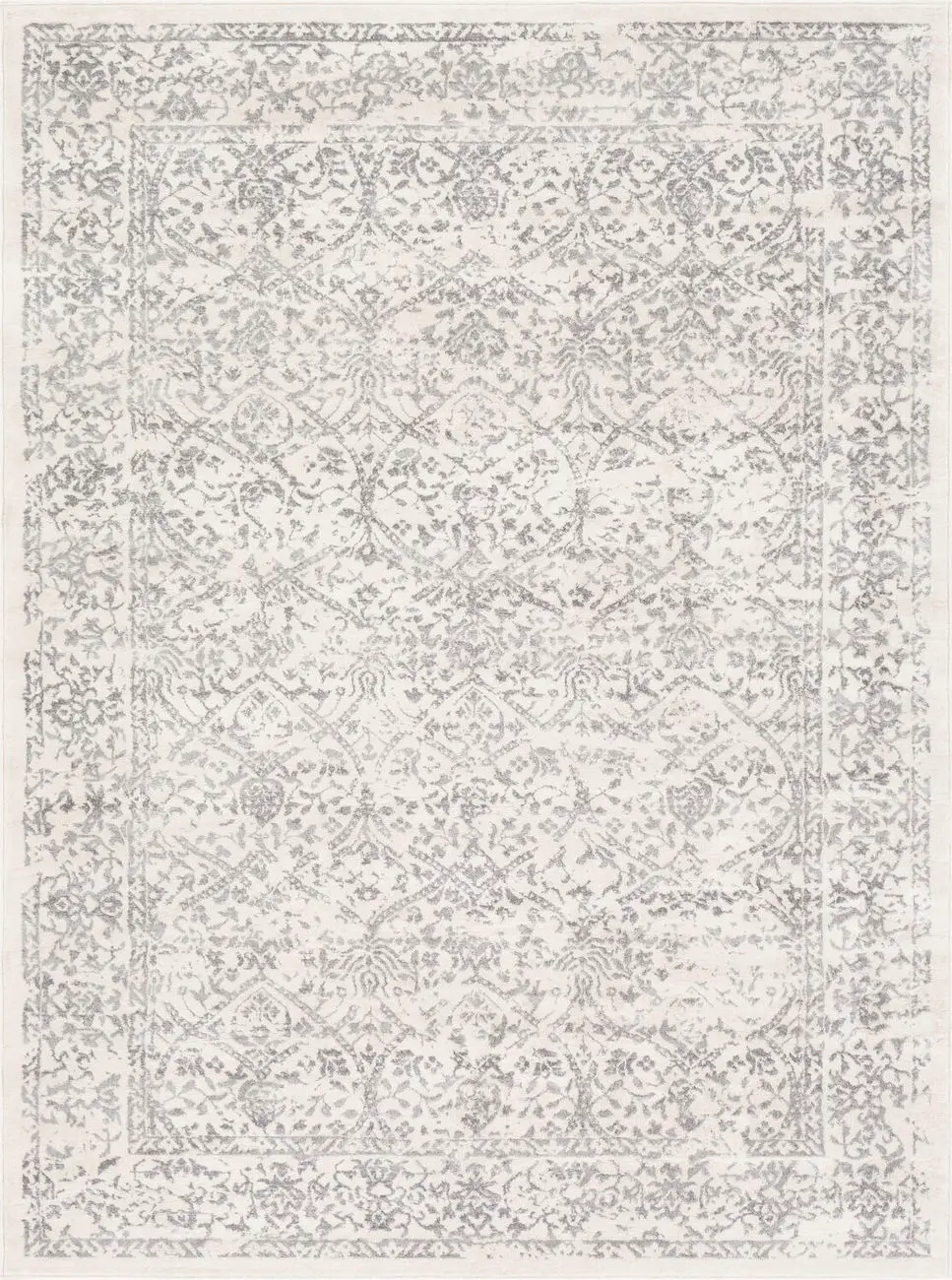Modern Loom Alpha ALPA-2300 Gray Power Loomed Synthetic Rug