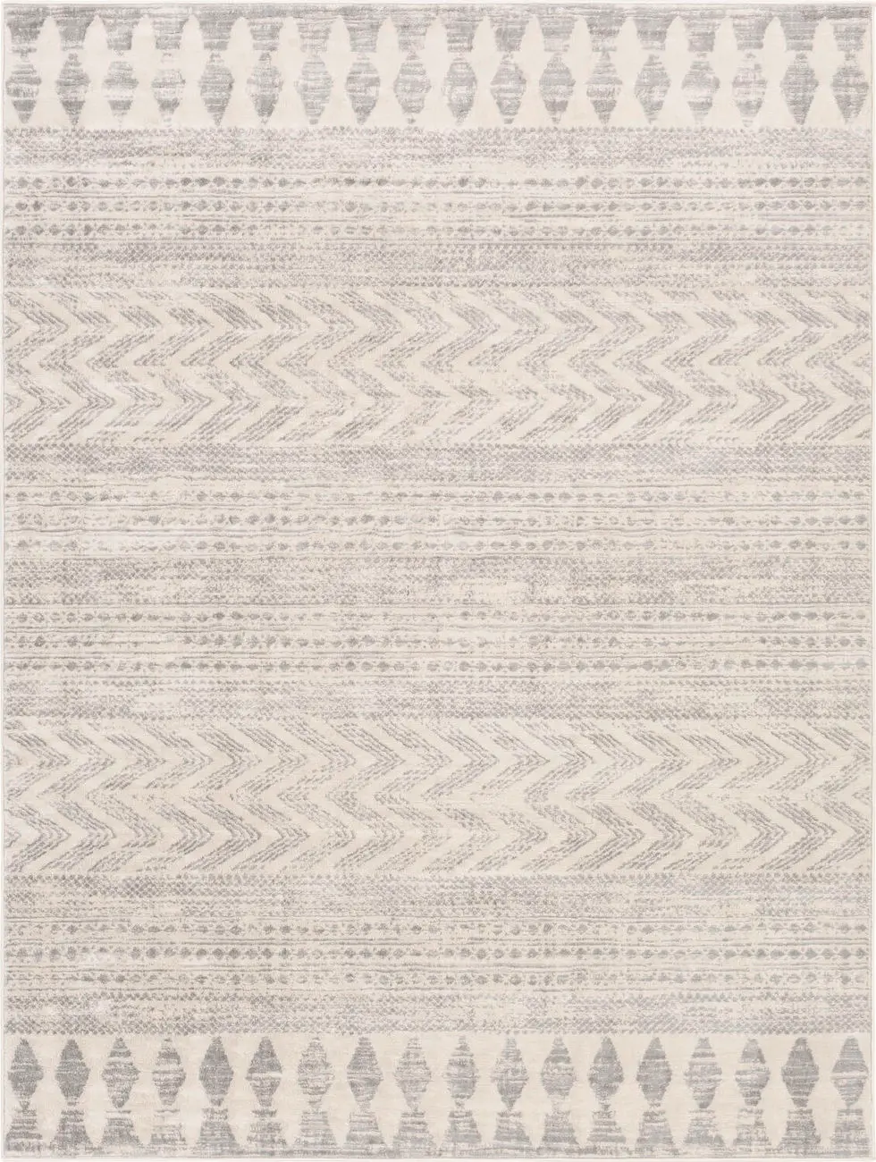 Modern Loom Alpha ALPA-2329 Beige Power Loomed Synthetic Rug