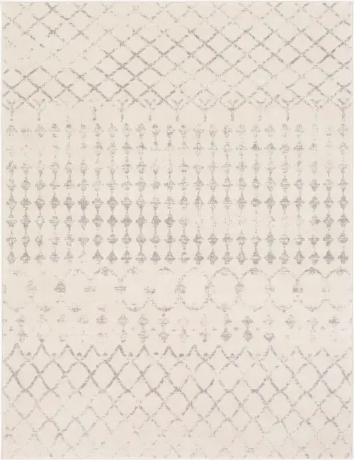Modern Loom Roma Rom-2343 Gray Power Loomed Synthetic Rug