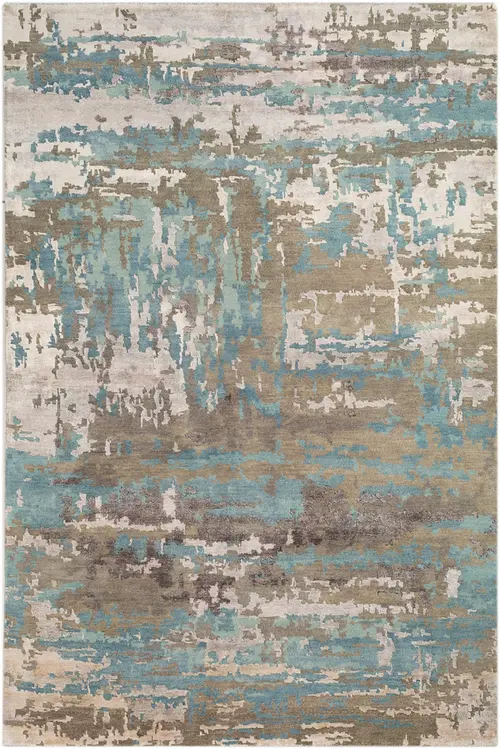 Surya Arte RTE-2301 Sage Silk Wool Rug