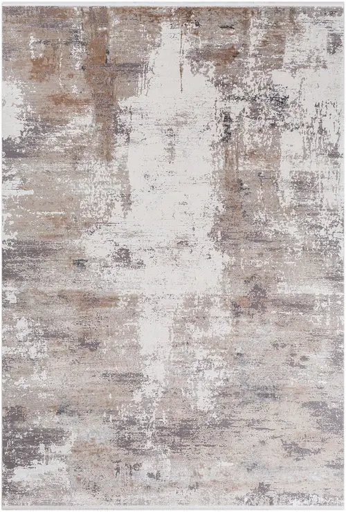 Surya Solar SOR-2300 Taupe Synthetic Silk Rug
