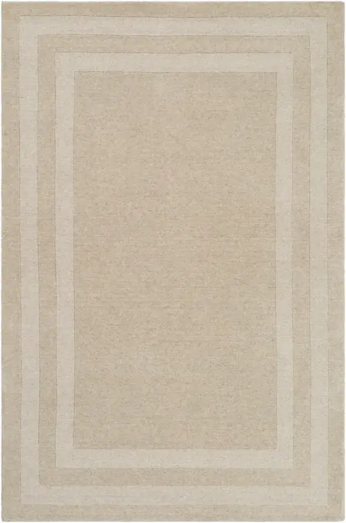 Surya Sorrento SOT-2300 Ivory Synthetic Wool Rug