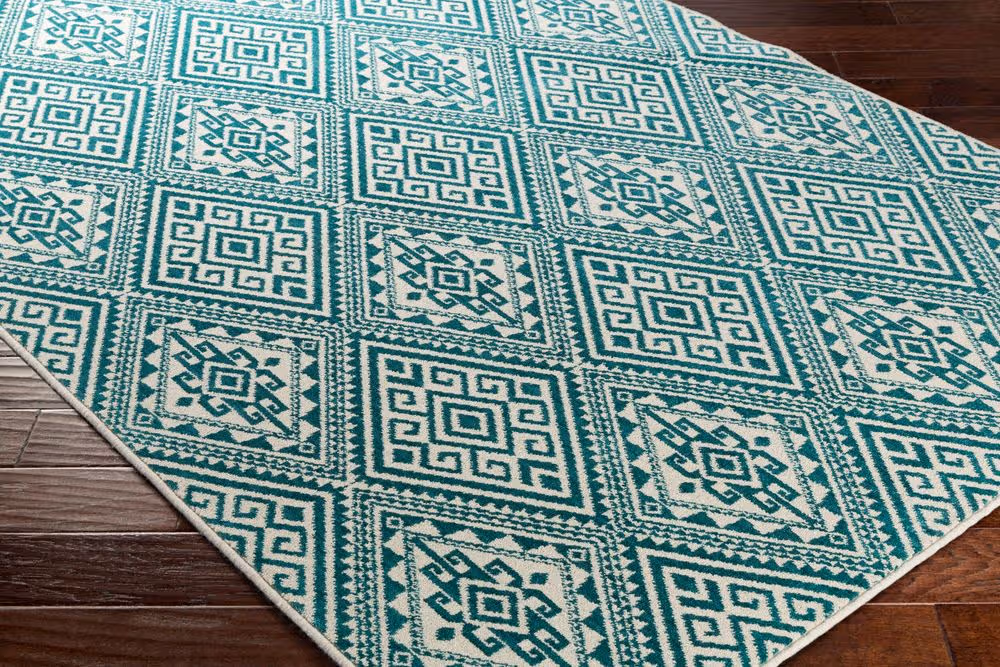 Surya Stretto SRO-1022 teal Rug Product Image