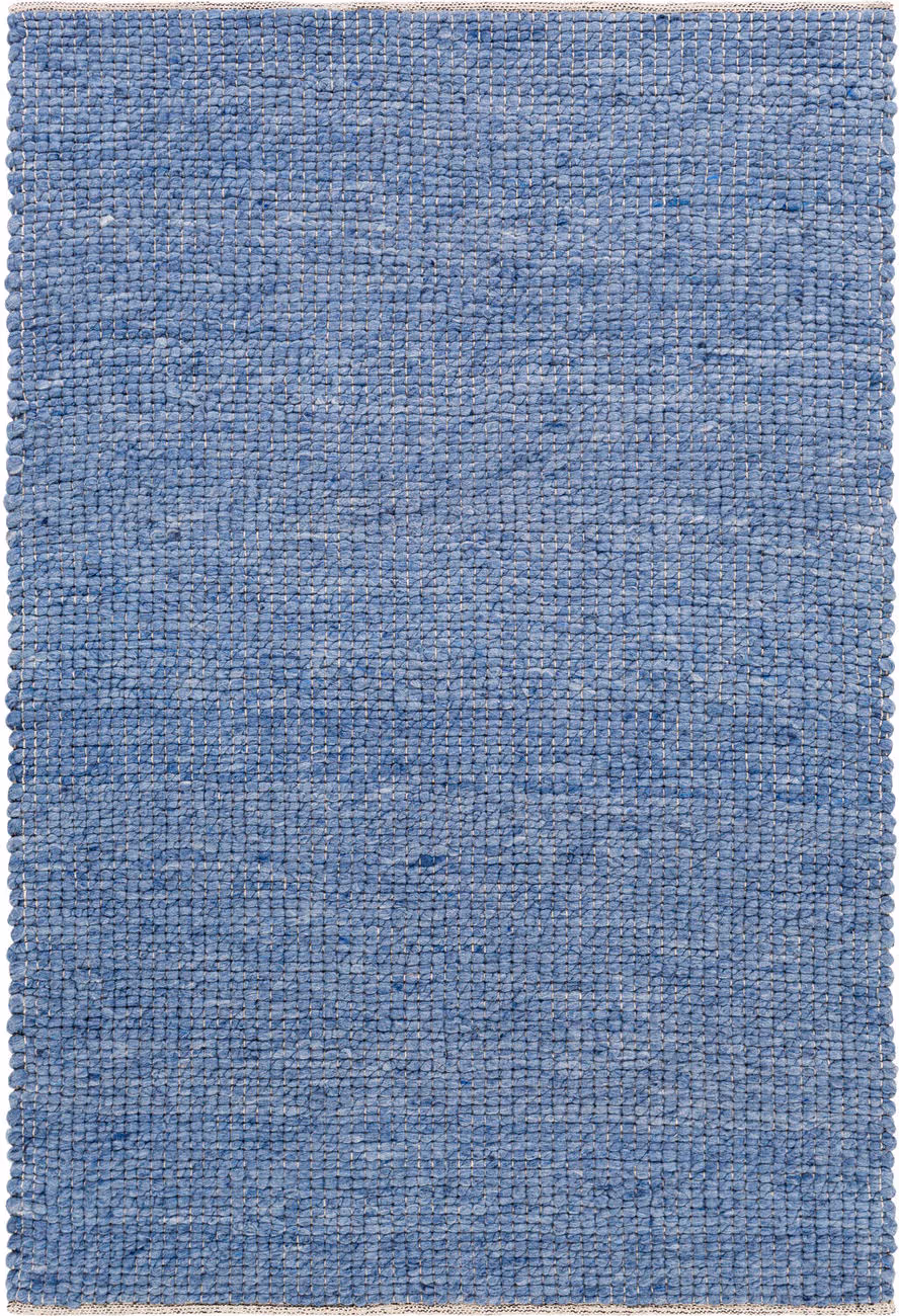 Modern Loom Sierra Srr-2300 Blue Hand Woven Cotton Rug