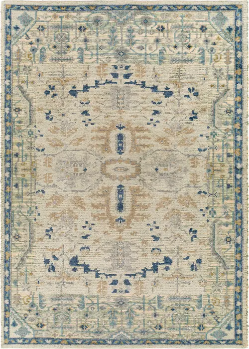 Modern Loom St Moritz STM-2302 Beige Hand Knotted Wool Rug