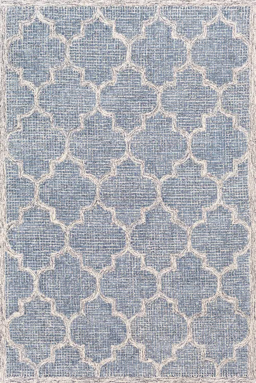 Surya Starlit STR-2300 Blue Wool Patterned Rug