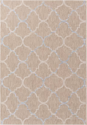 Surya Santa Cruz STZ-6008 Taupe Outdoor Patterned Rug Product Image