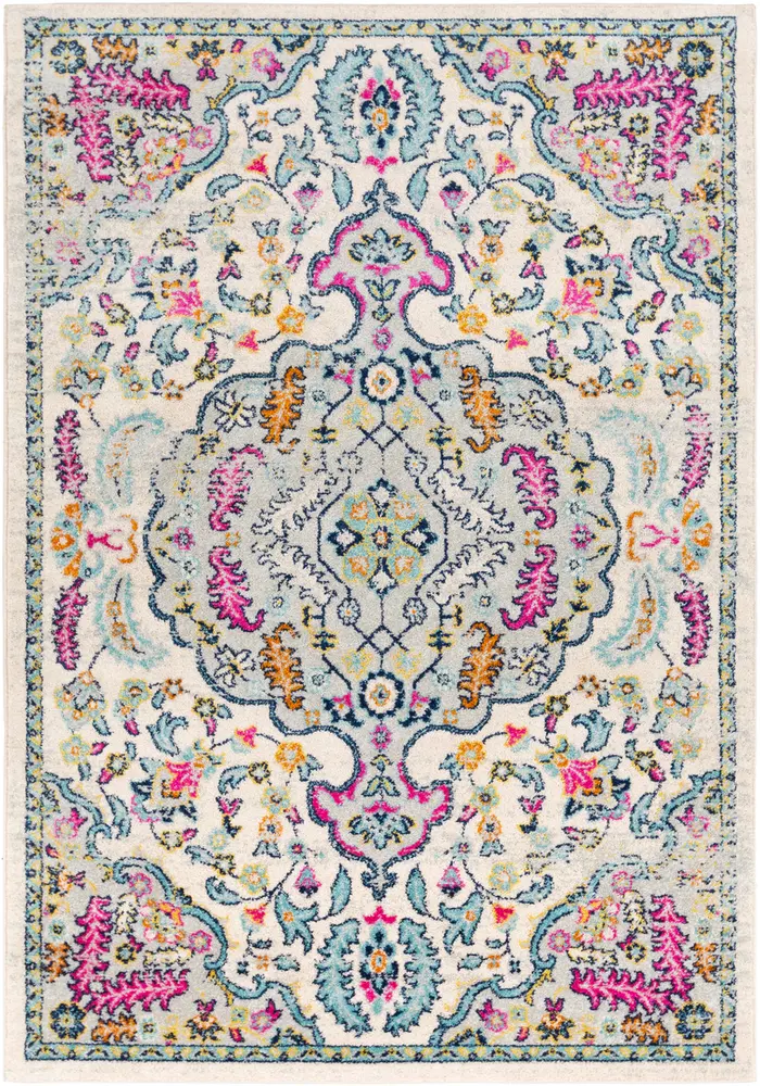 Altan ALTN-2312 Bright Pink Transitional Abstract Rug