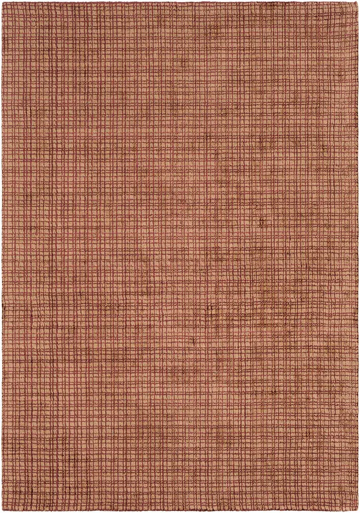 Tatyana TTA-1002 Garnet Abstract Natural Fiber Rug