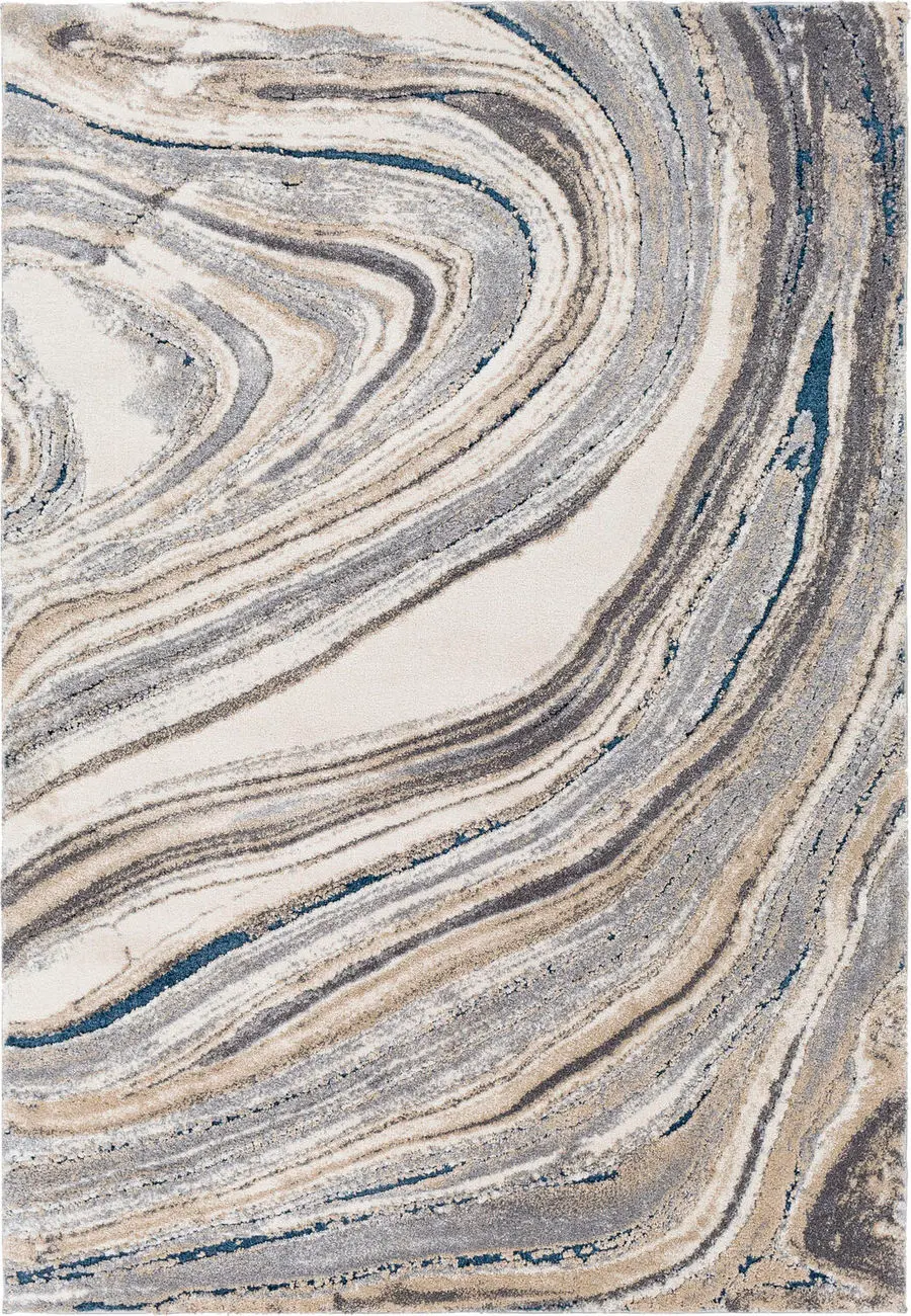 Modern Loom Tuscany TUS-2315 Gray Power Loomed Synthetic Rug