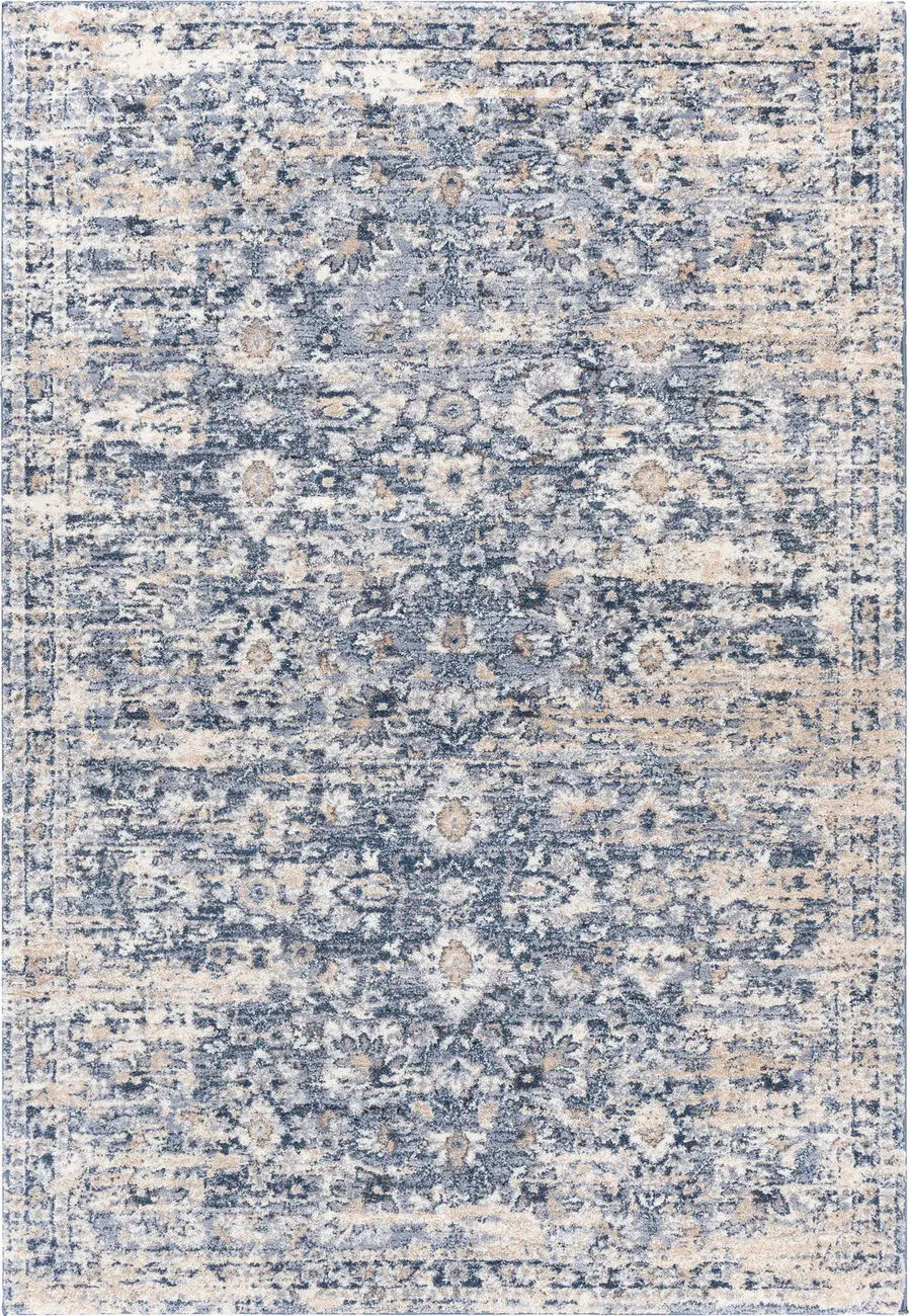 Modern Loom Tuscany TUS-2320 Blue Power Loomed Synthetic Rug